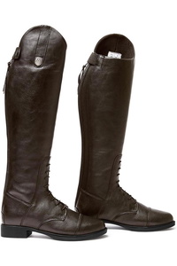 Mountain Horse Junior Veganza Long Riding Boots 02199030 - Brown